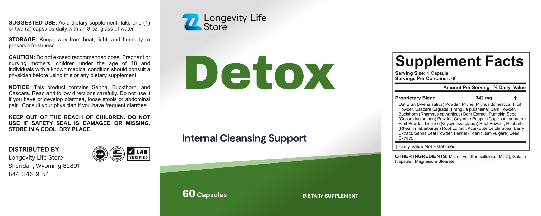 Detox ingredients