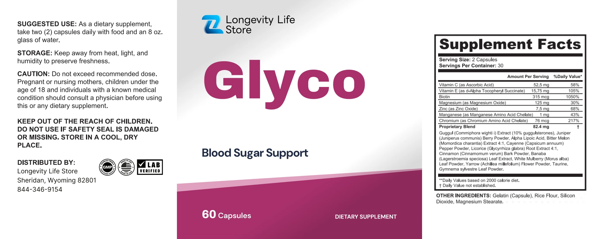 Glyco ingredients